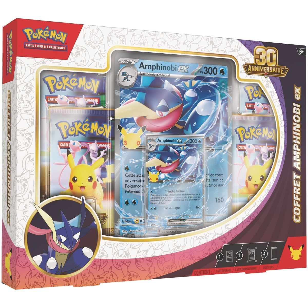 30th Anniversary - Greninja-ex Box - Pokémon - FR