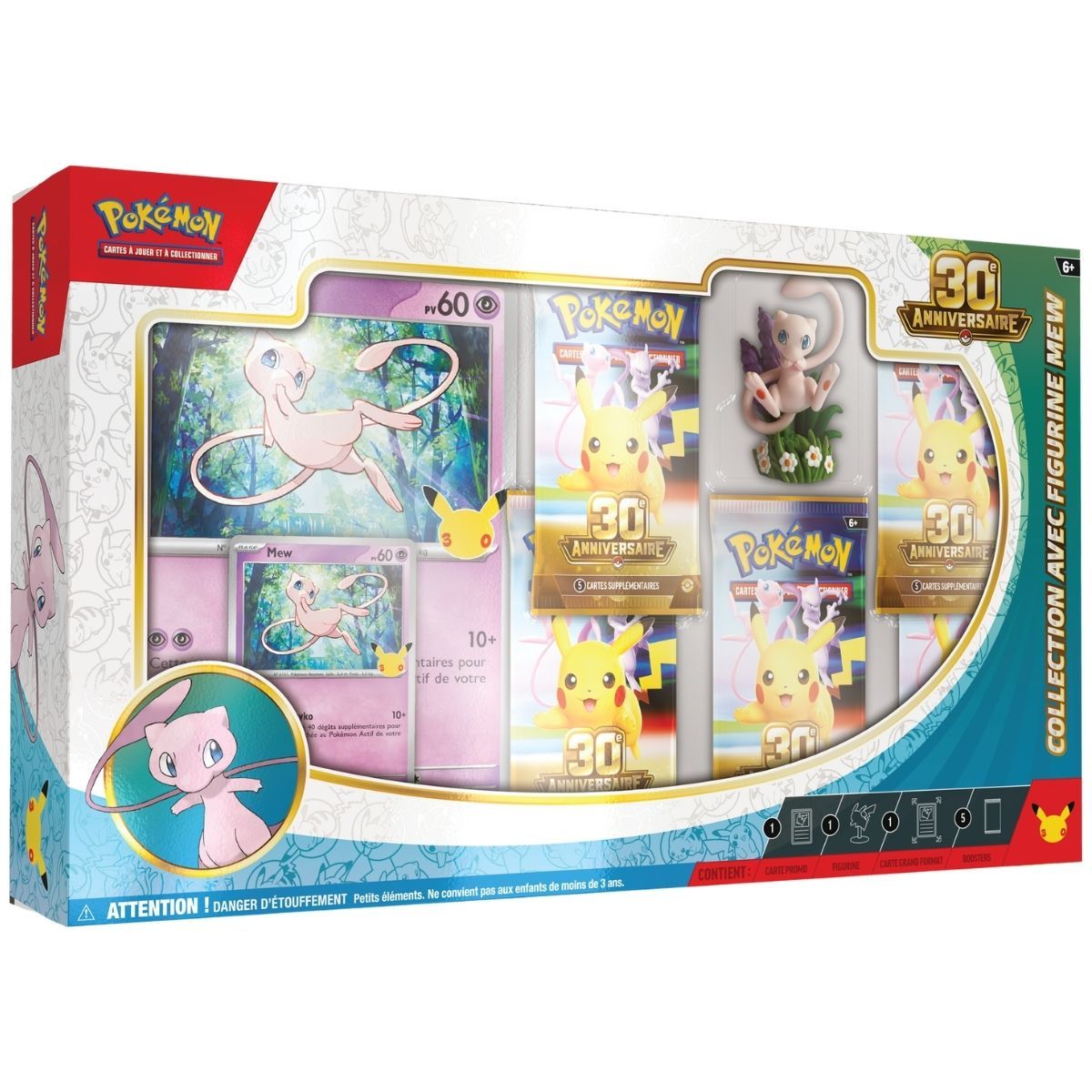 Item 30th Anniversary - Mew Figurine Set - Pokémon - FR