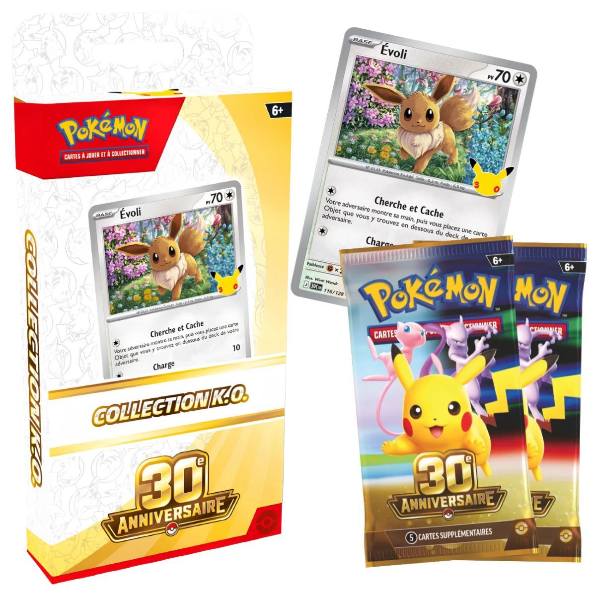 30th Anniversary - K.O. Eevee Collection - Pokémon - FR