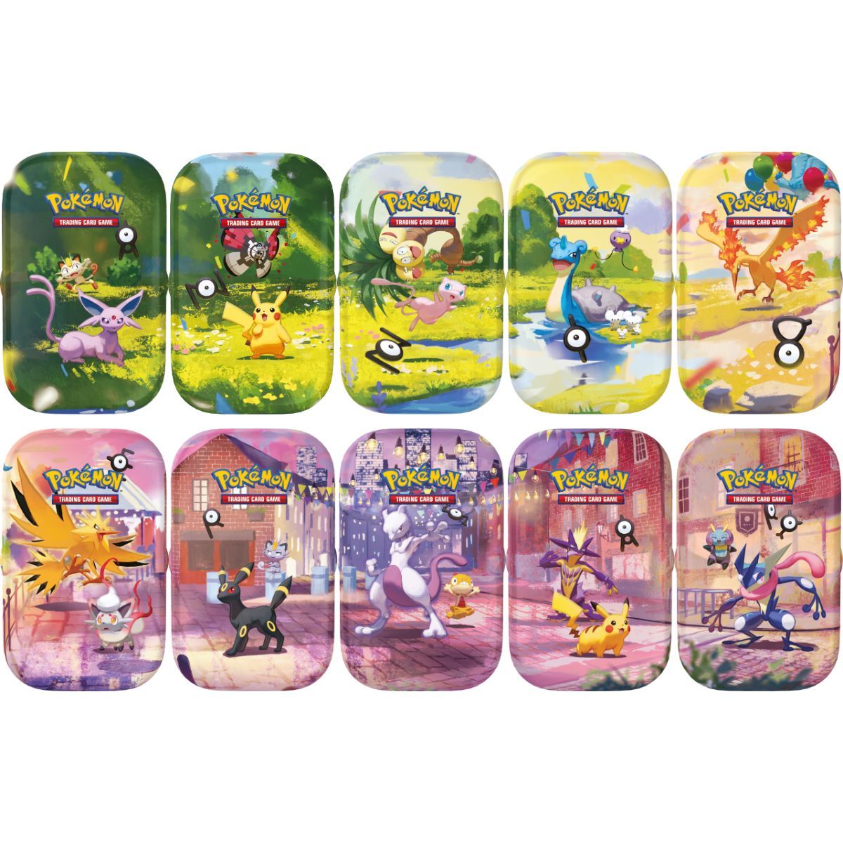 30th Anniversary - Sealed Display of 10 Mini Tins - Pokémon - FR