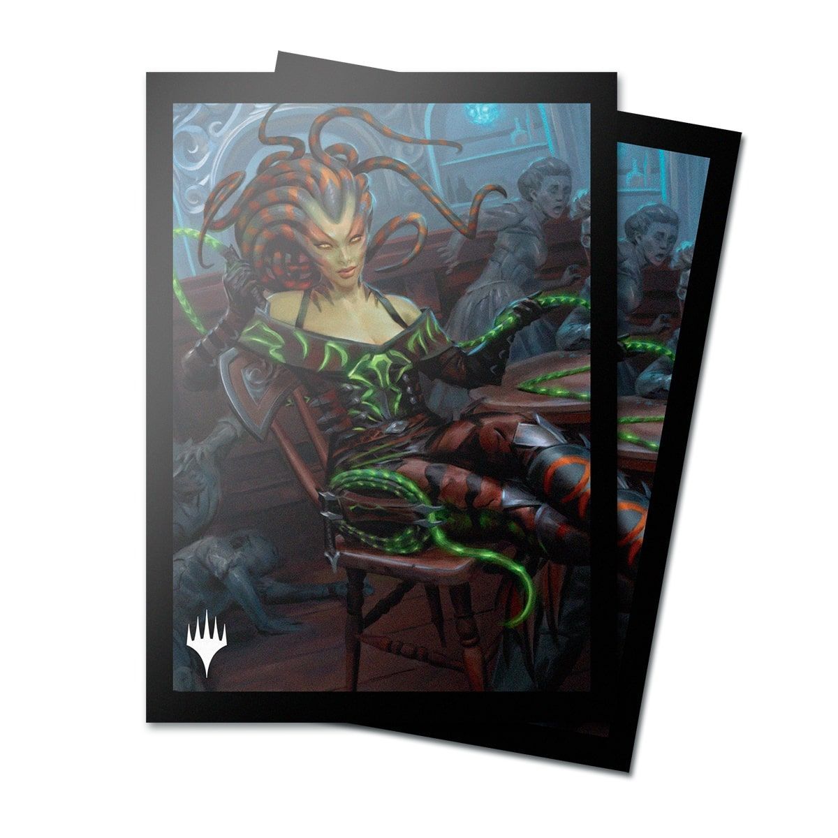 Item MTG Outlaws of Thundercross 100ct Deck Protector Sleeves Key Art 2