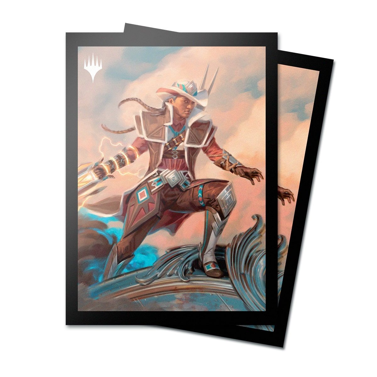 MTG Outlaws of Thundercross 100ct Deck Protector Sleeves Key Art 5