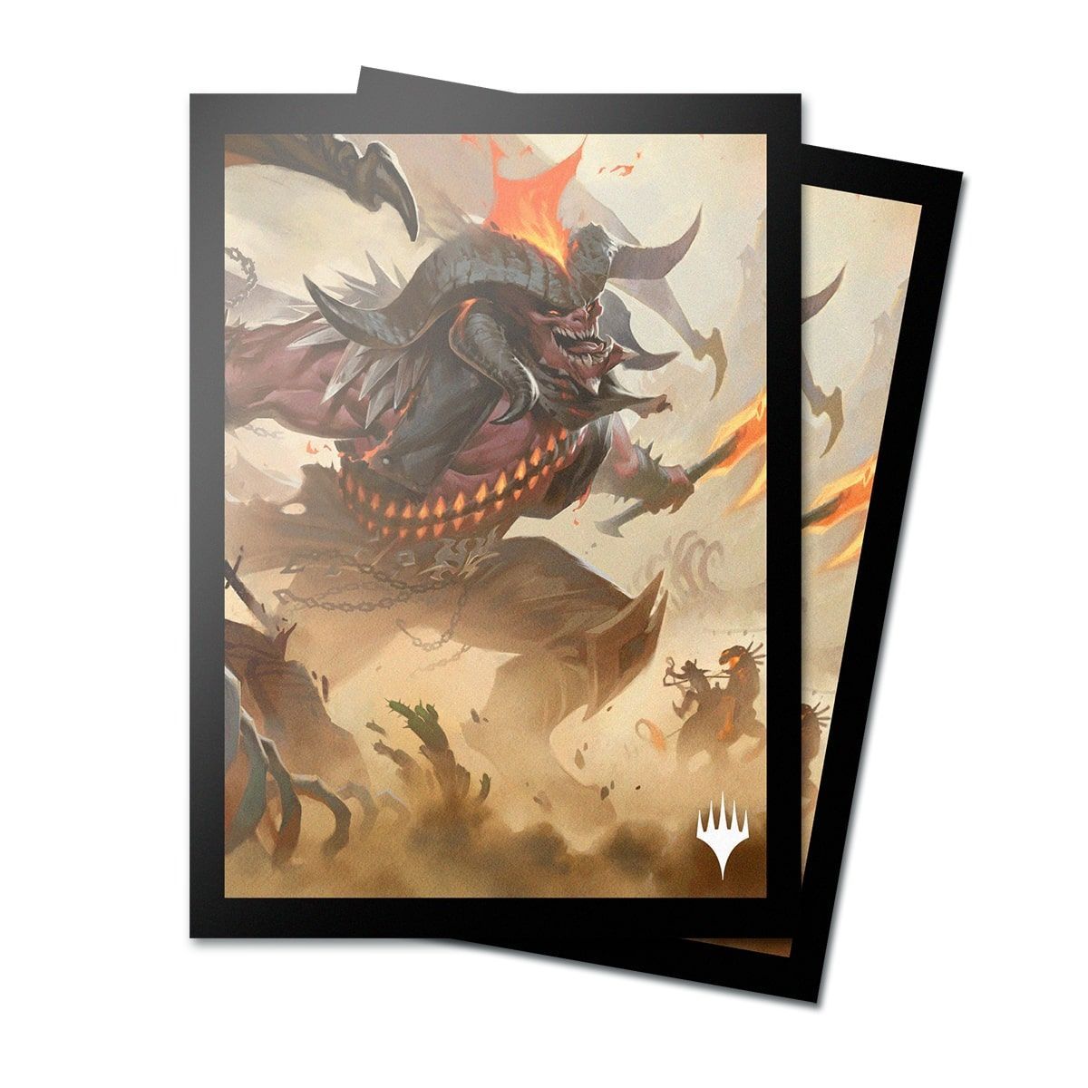 Item MTG Outlaws of Thundercross 100ct Deck Protector Sleeves Key Art 6