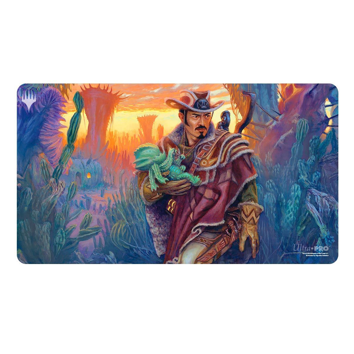 Item Playmat - MTG Outlaws of Thundercross Yuma, Proud Protector Standard Gaming Playmat