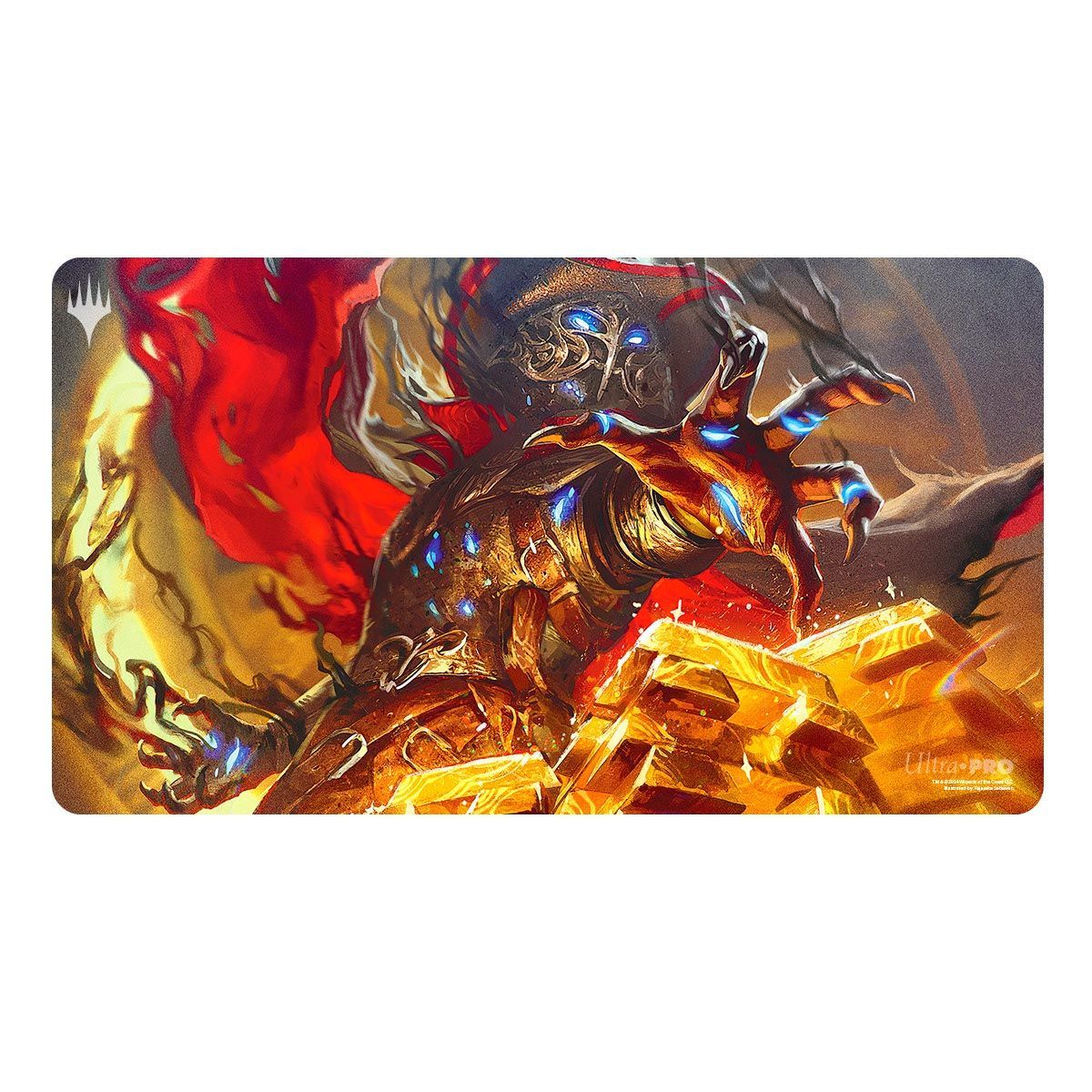 Item Playmat - MTG Outlaws of Thundercross Gonti, Canny Acquisitor Standard Gaming Playmat