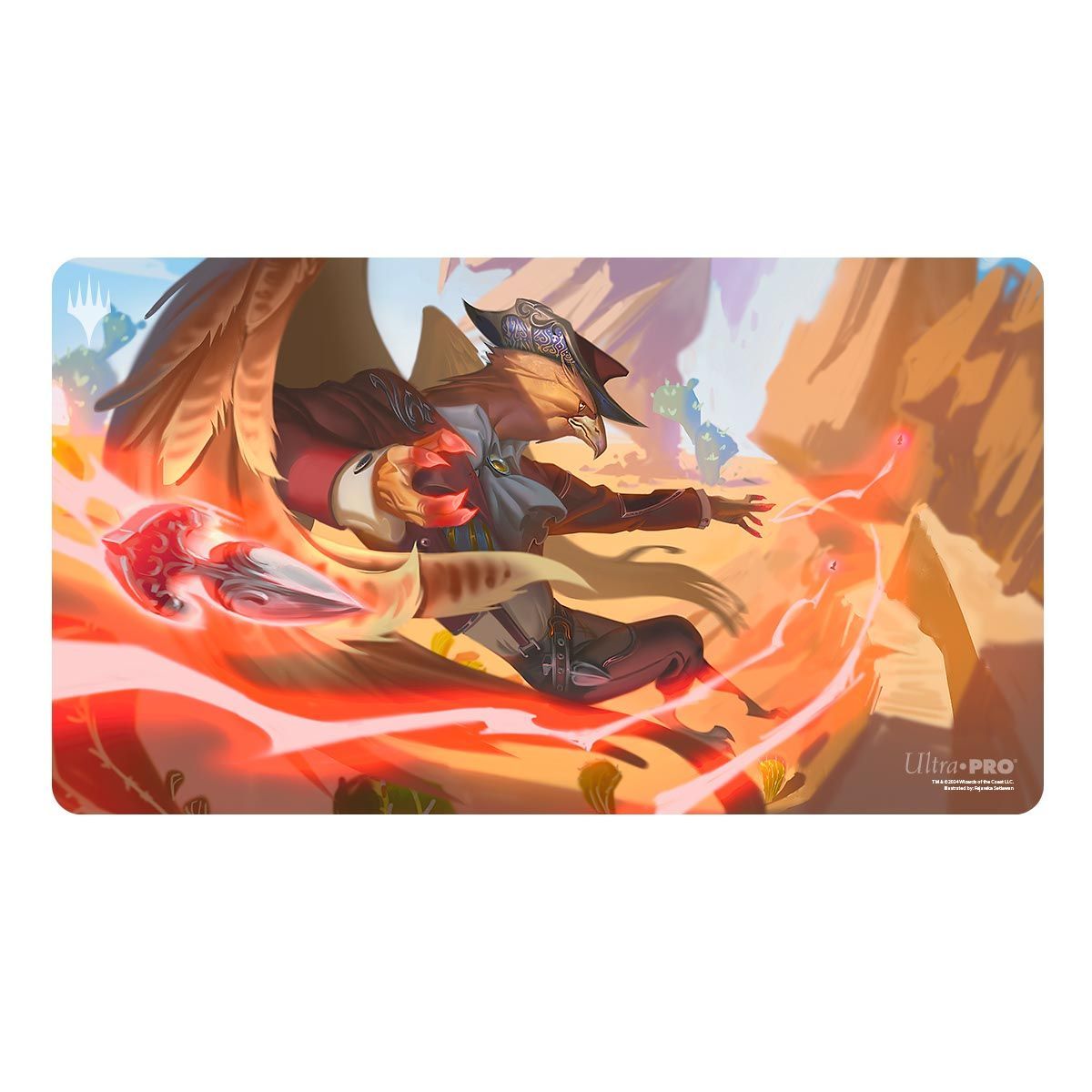 Item Playmat - MTG Outlaws of Thundercross Slickshot Show-Off Standard Gaming Playmat