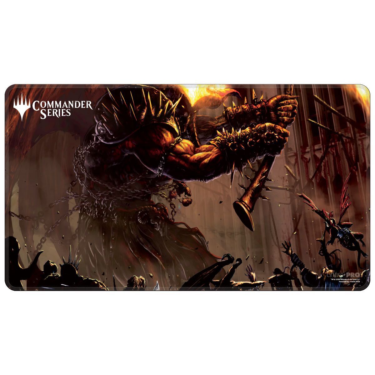 Item Playmat - MTG Commander Series #2: Allied - Rakdos Stitched Standard Gaming Playmat