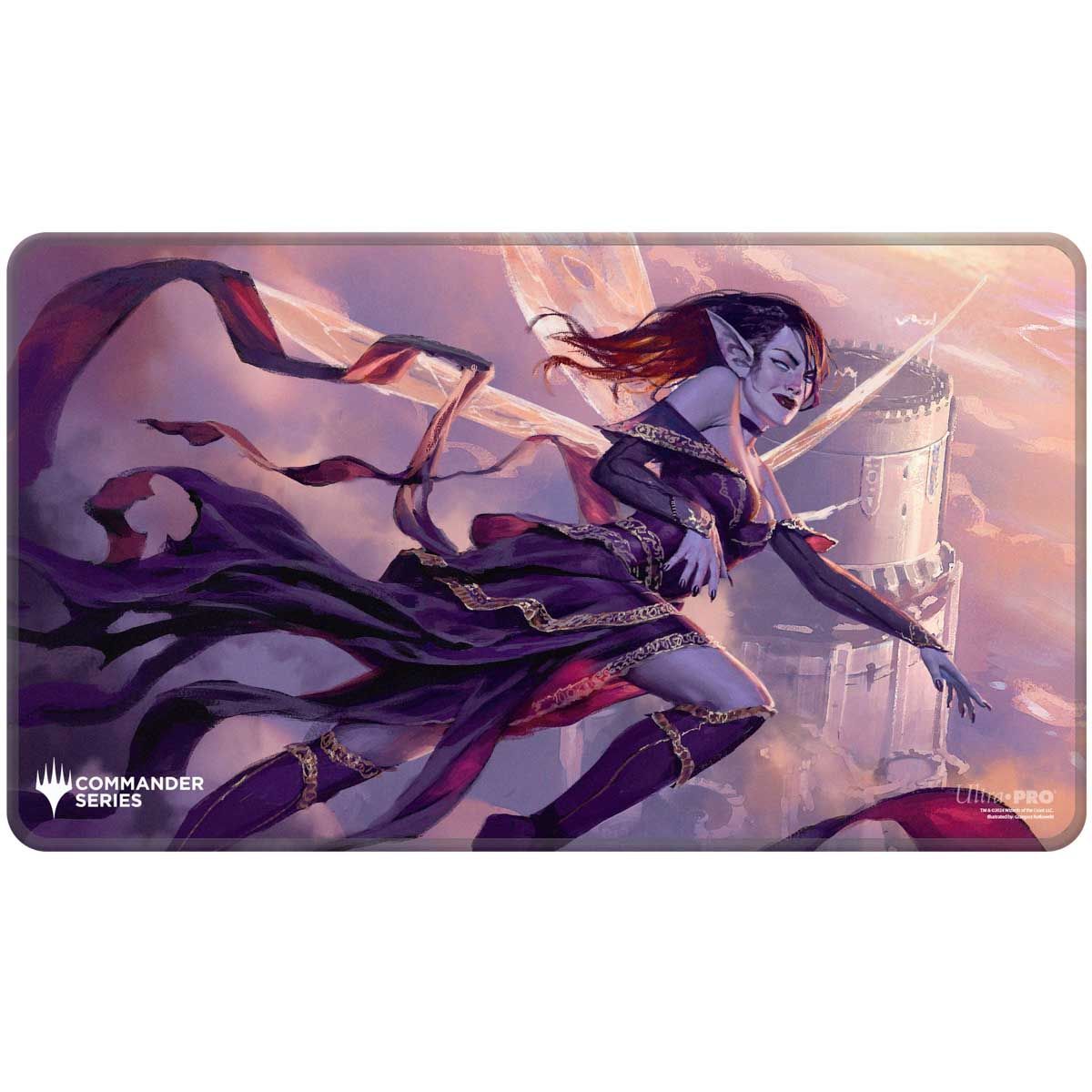 Item Gaming Mat - MTG Commander Series #4 Shard - Alela Stitched Standard Gaming Playmat