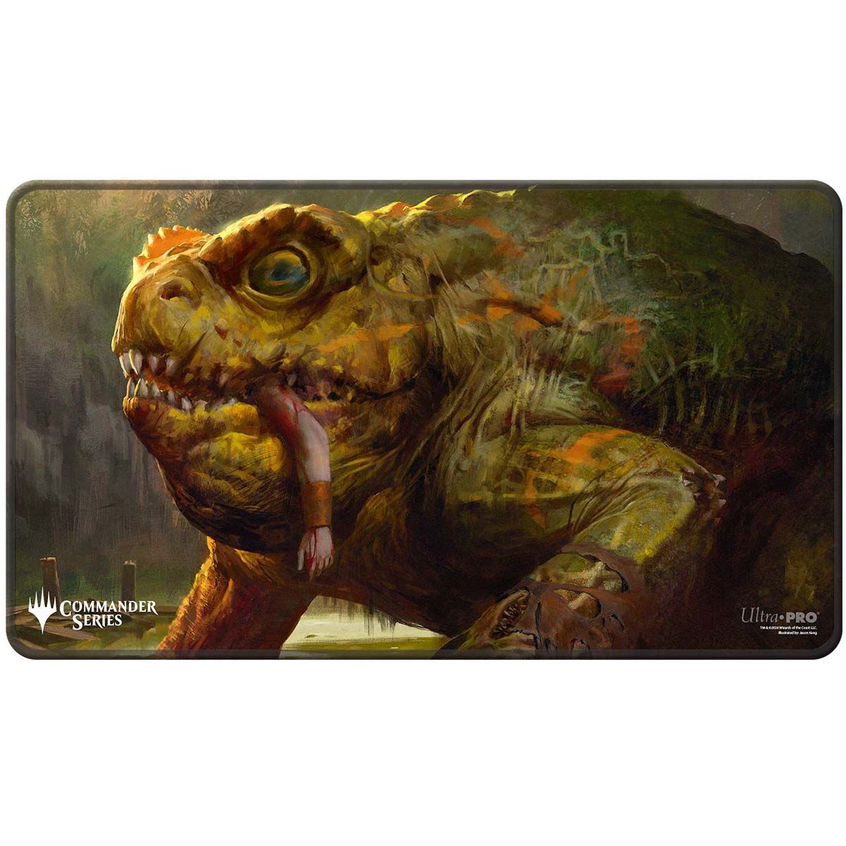 Item Playmat - MTG Commander Series #3: Enemy - Gitrog Stitched Edge Standard Gaming Playmat
