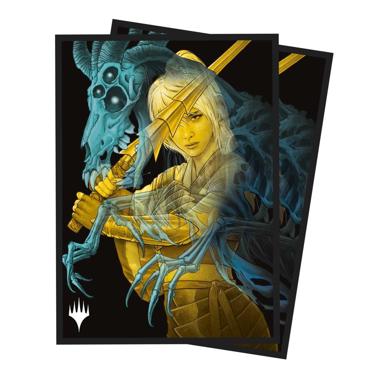 Item MTG Mornebrune 100ct Deck Protector Sleeves Alt Art Key Character Mythic 1