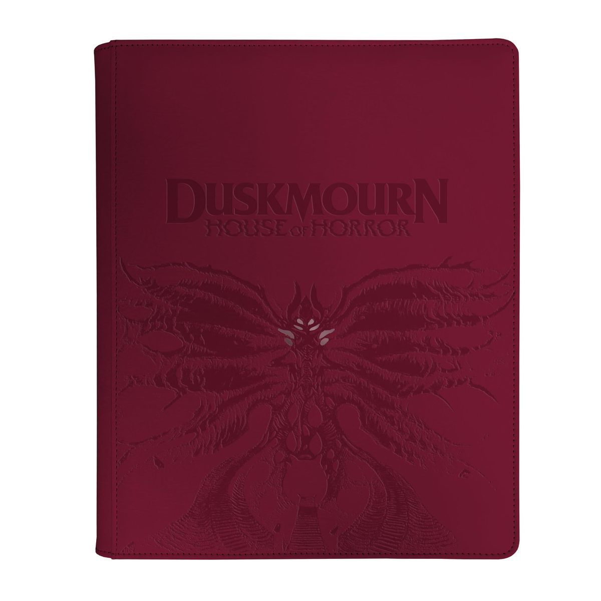 Item MTG Mornebrune Creepy Leather-Bound Set Symbol 9-Pocket Premium Zippered PRO-BINDER Portfolio Binder