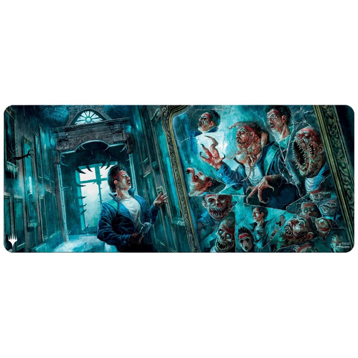 Item Playmat - MTG Mornebrune MirrorMirror Room / Fractured Realm 6ft Table Playmat