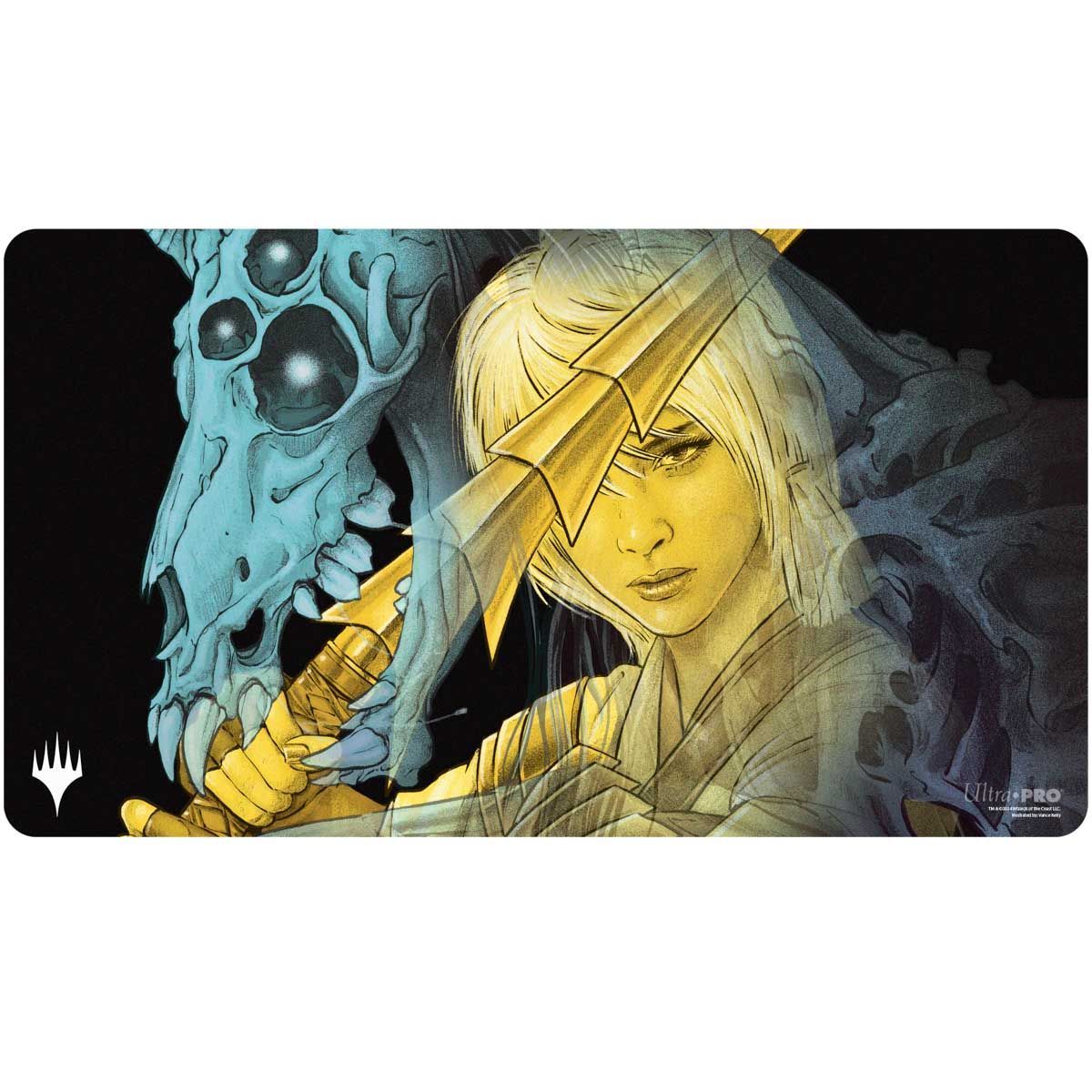 Item Playmat - MTG Mornebrune The Wandering Rescuer (Double Exposure Alt) Standard Gaming Playmat