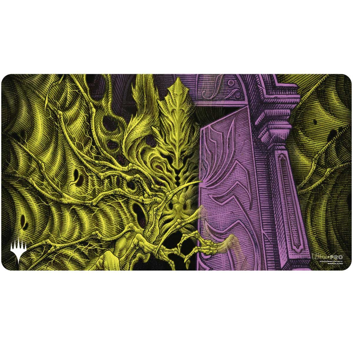 Item Playmat - MTG Mornebrune Valgavoth, Terror Eater (Double Exposure Alt) Standard Gaming Playmat