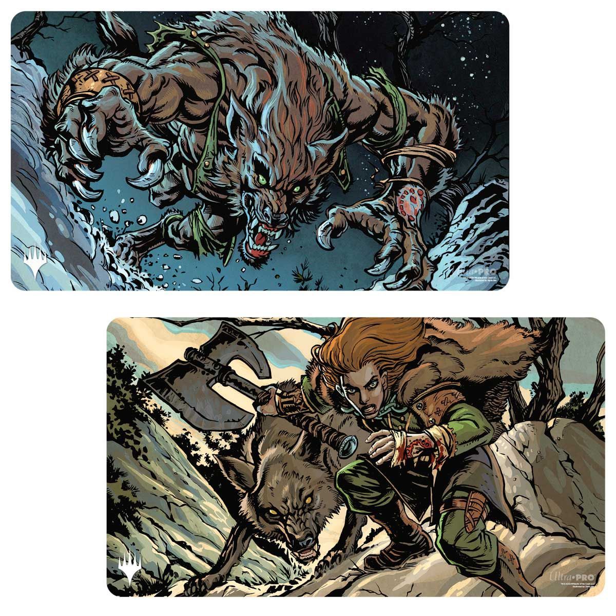 Item Playmat - Innistrad Remastered Huntmaster of the Fells / Ravager of the Fells Double-Sided - Ultra Pro - Playmat