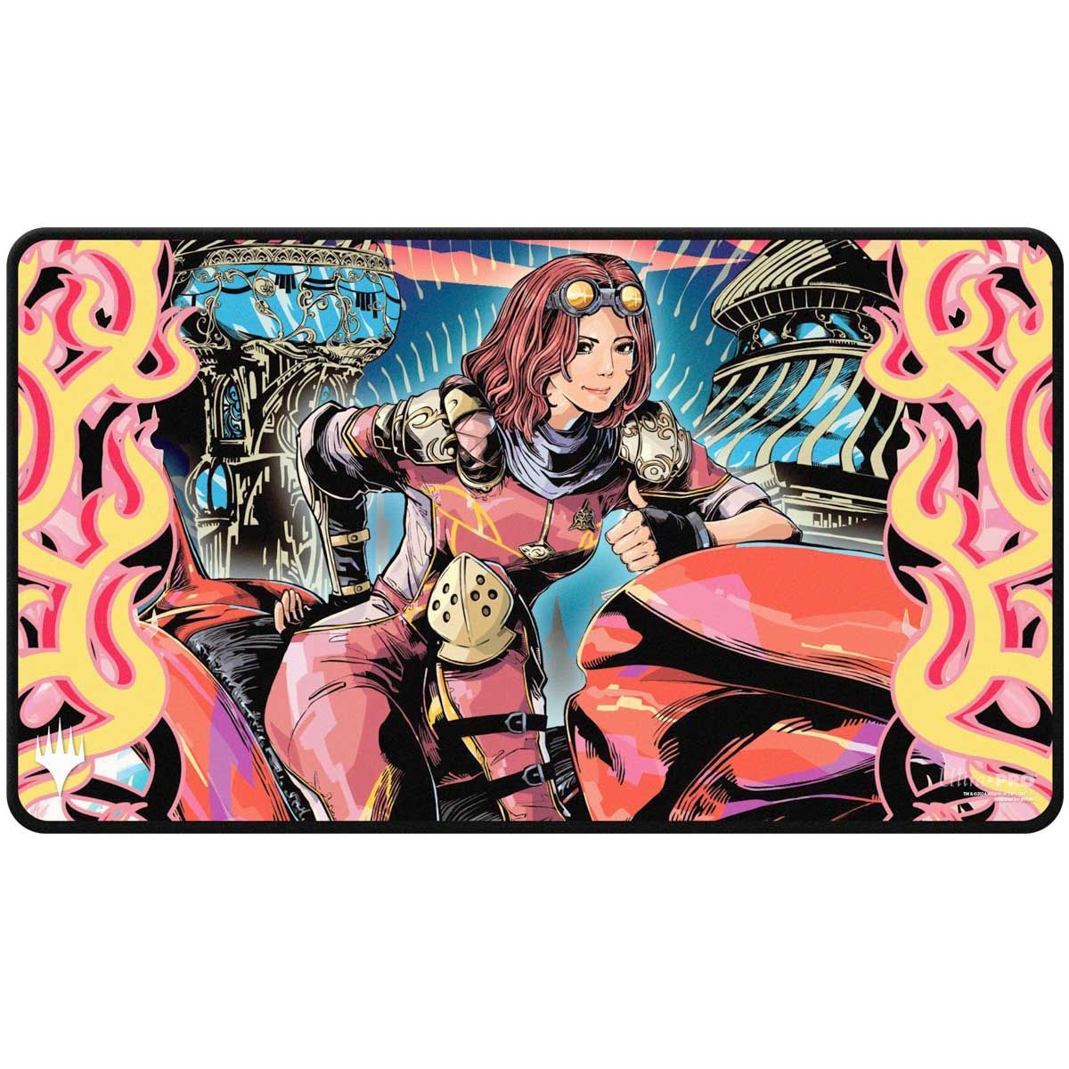 Item Playmat - MTG Aetherdrift Chandra, Spark Hunter AR Enhanced Playmat