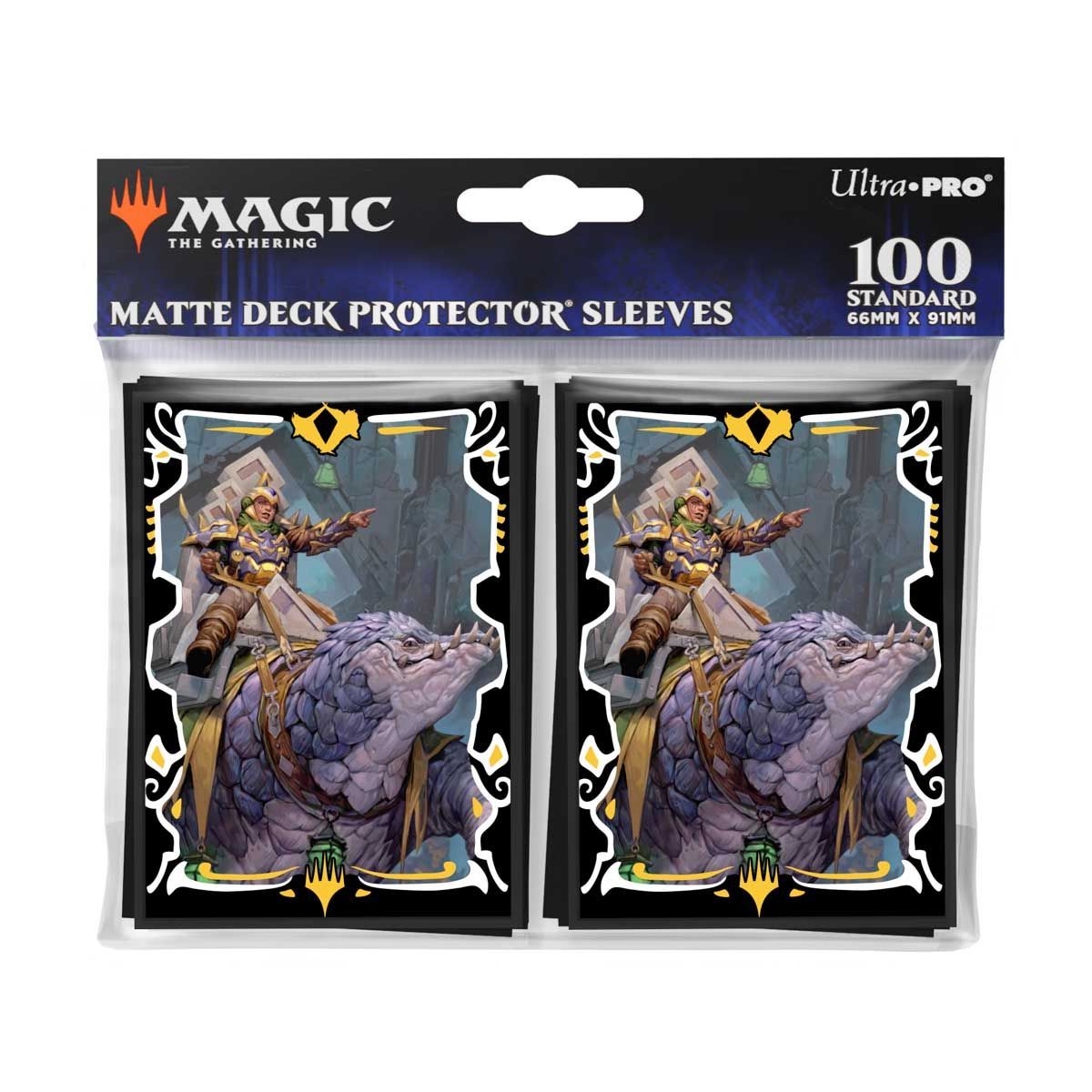 Item MTG Tarkir: Storm of Dragons Felothar the Steadfast (Abzan Armor Commander Deck) 100ct Deck Protector Sleeves