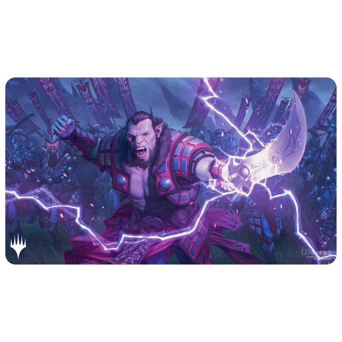 Item Playmat - MTG Tarkir: Storm of Dragons Zurgo Stormrender (Mardu Surge Commander Deck)