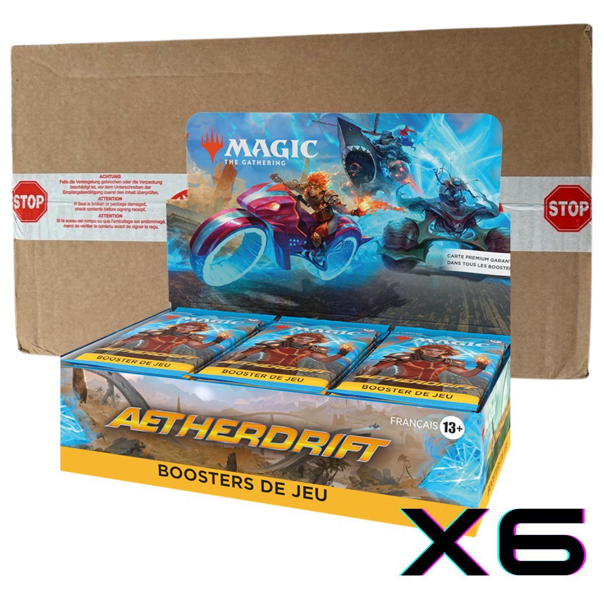 Aetherdrift DFT - Case of 6 Game Booster Boxes - Magic the Gathering