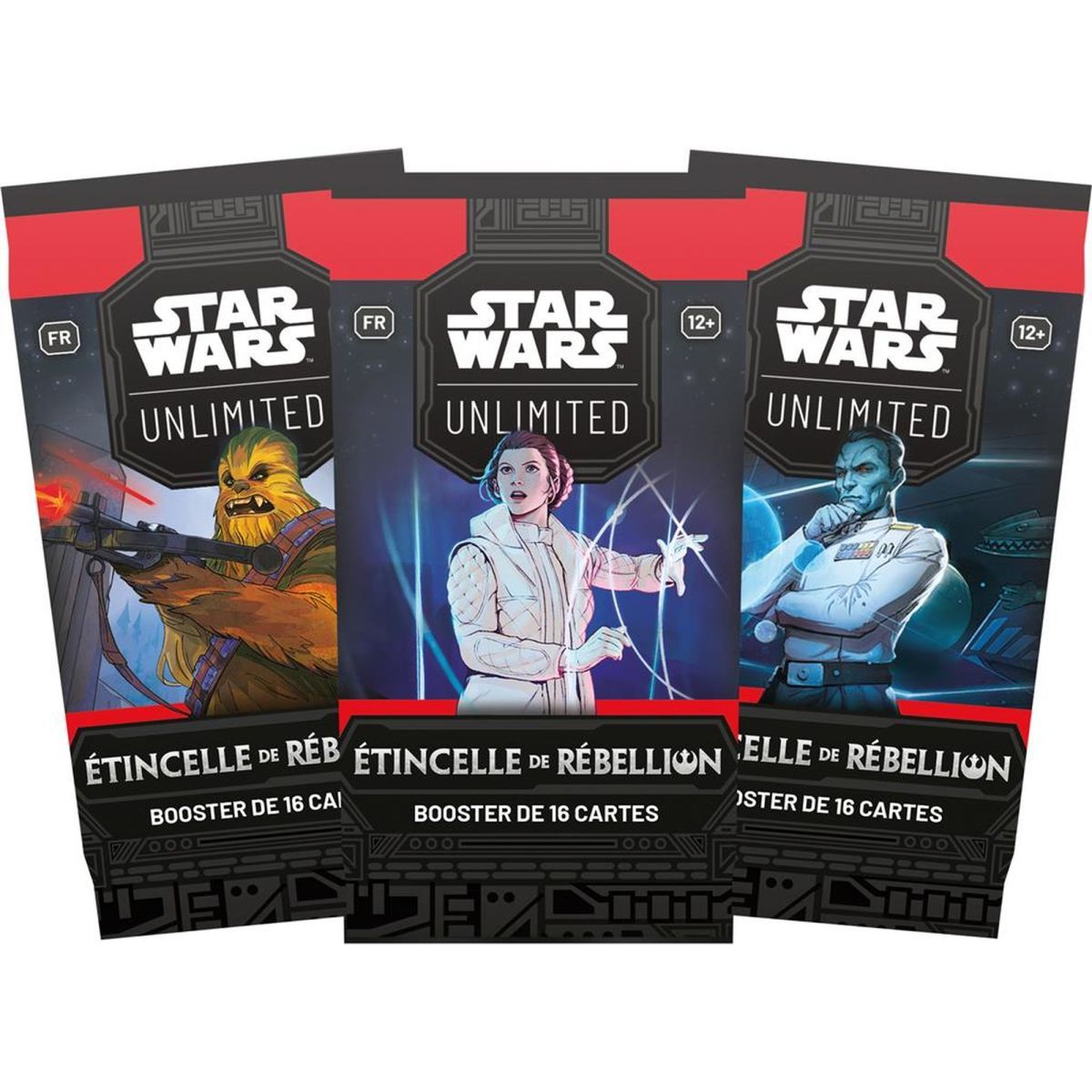 Artset of 3 Boosters - Star Wars - FR - Sparkle of Rebellion