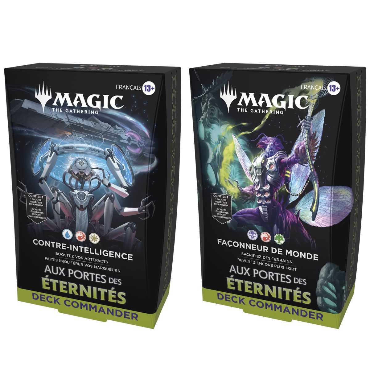 At the Gates of Eternity - FR - Set of 2 Commander Decks - Magic the Gathering - EOE