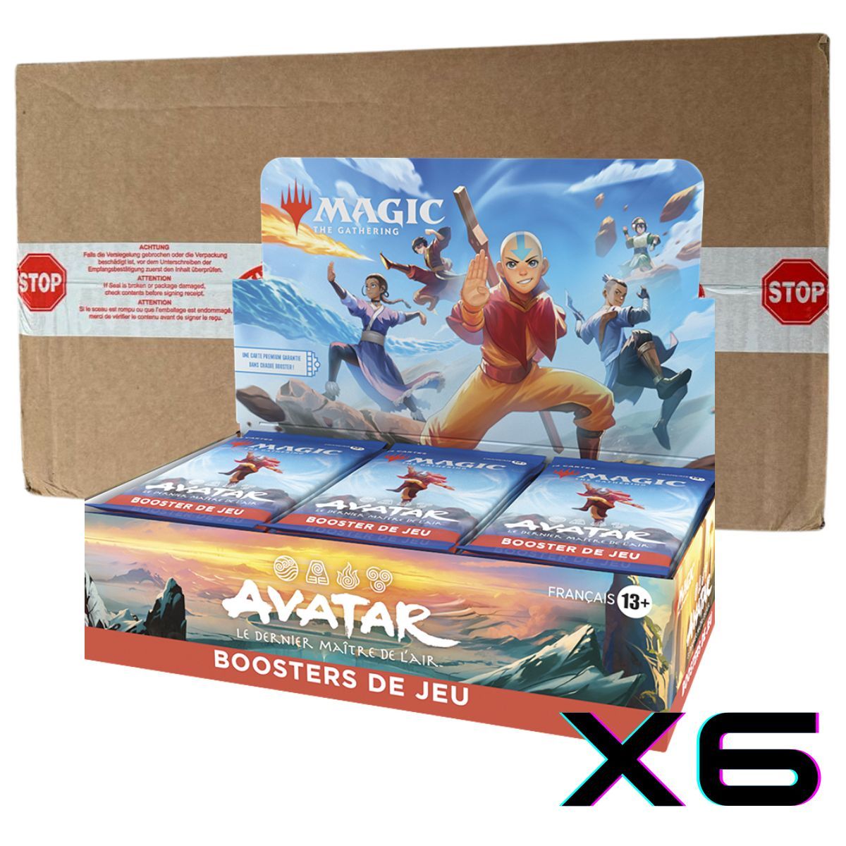 Item Avatar: The Last Airbender - Case of 6 Displays - FR - Magic the Gathering - TLA