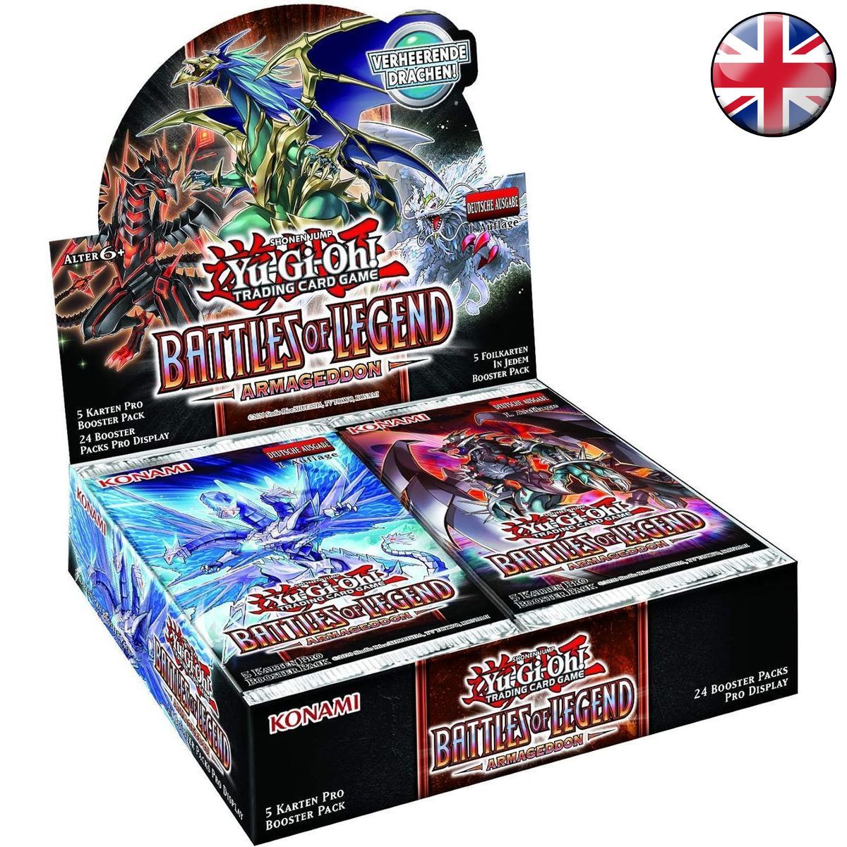 Legendary Battles of Armageddon - EN - Booster Box - BLAR-EN - 1st Print - Yu-Gi-Oh!