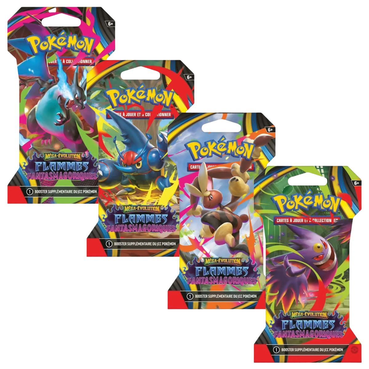 Item Artset [ME02] - Blister Boosters Phantasmagorical Flames - Pokémon - FR - Mega Evolution [ME2]