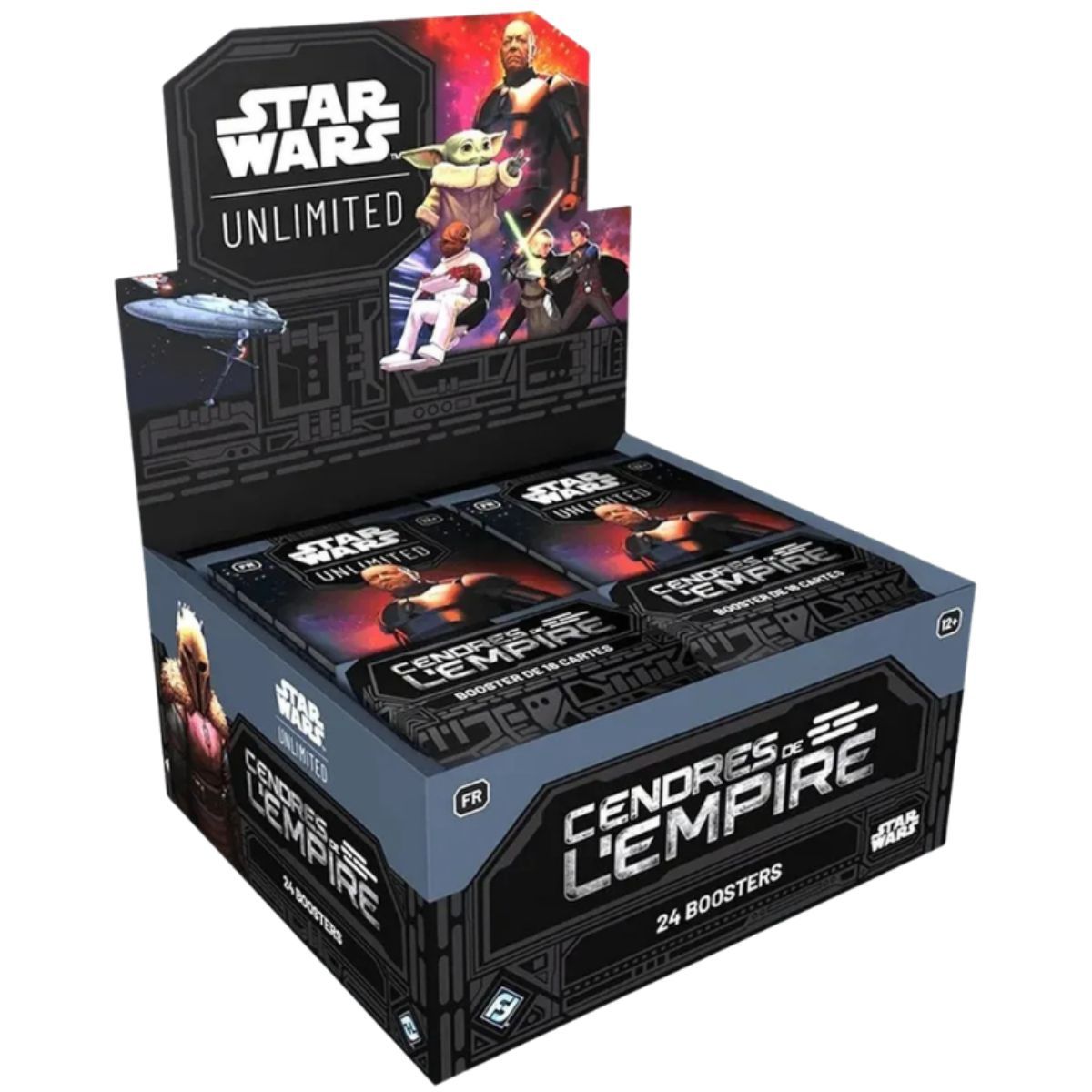 Item Box of 24 Boosters - Ashes of the Empire - Star Wars Unlimited - FR - SWU8