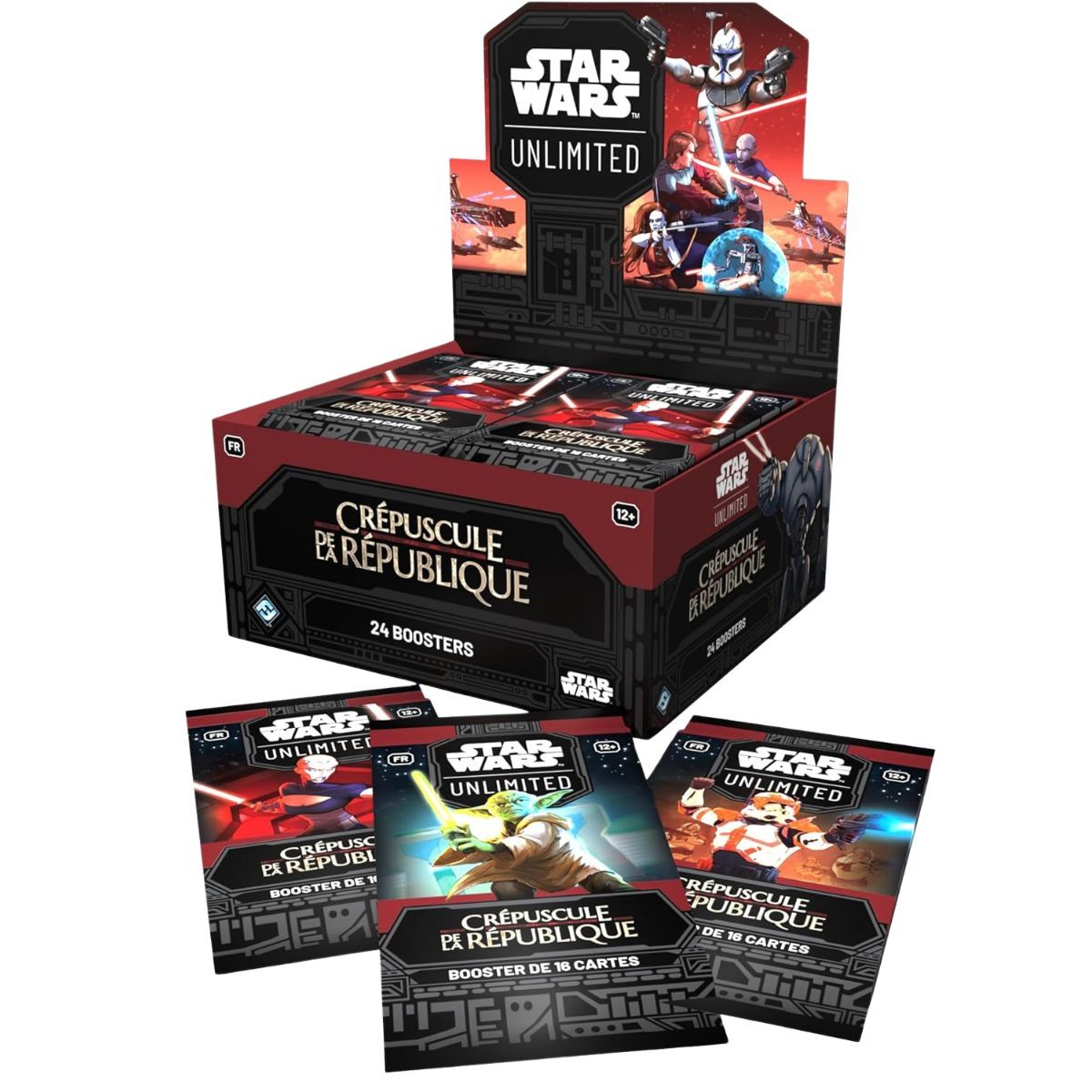 Display of 24 Boosters - Star Wars Unlimited - FR - Twilight of the Republic - SWU3