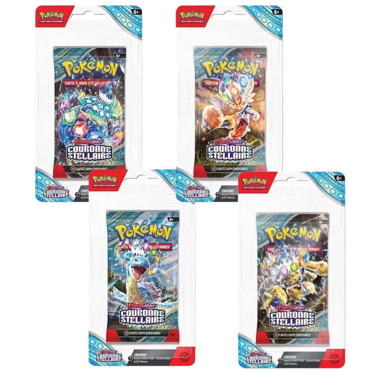 Booster Blister Crown Stellar - Boosters - FR - [SV7][EV07] - Pokémon