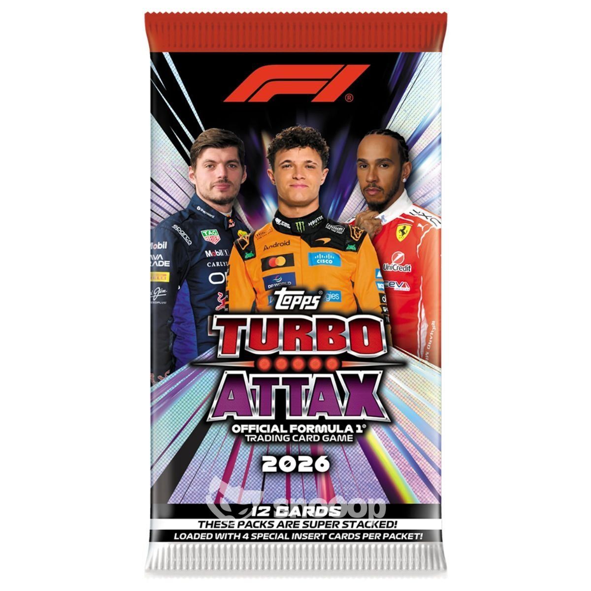 Item F1 Turbo Attax 2026/27 Booster Pack - Topps - 12 cards - EN