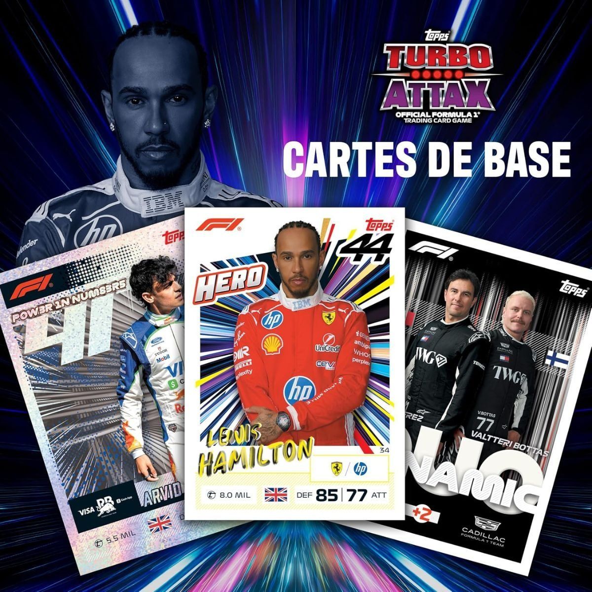 F1 Turbo Attax 2026/27 Booster Pack - Topps - 12 cards - EN