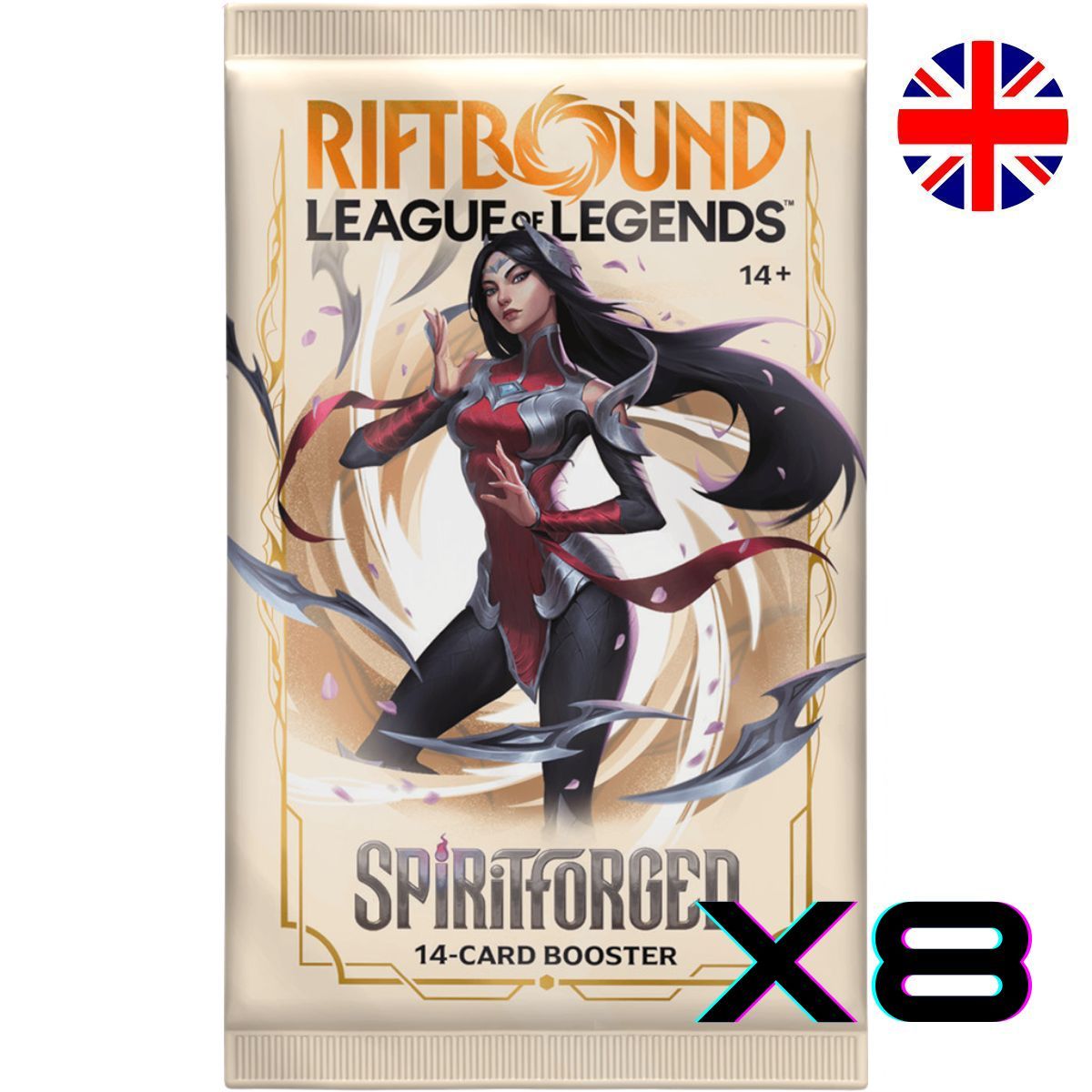 Item Booster Set 2 Spiritforged - Lot of 8 Packs of 14 Cards - EN - Riftbound: LoL TCG