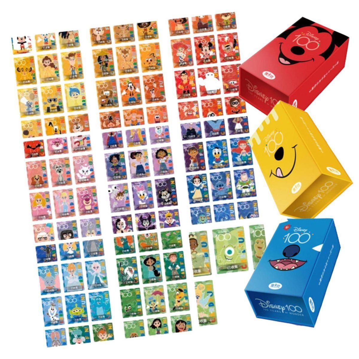 CardFun - Box of 10 Boosters - Disney 100 Joyful Deluxe Edition - CH