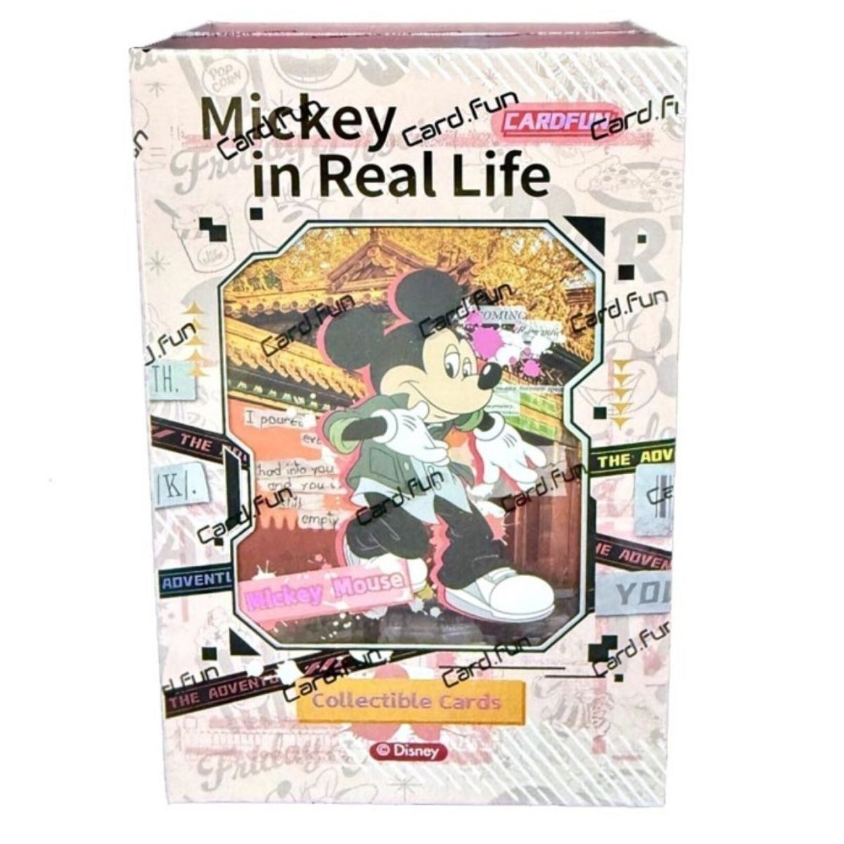CardFun - Box of 10 Boosters - Disney: Mickey in Real Life - CH