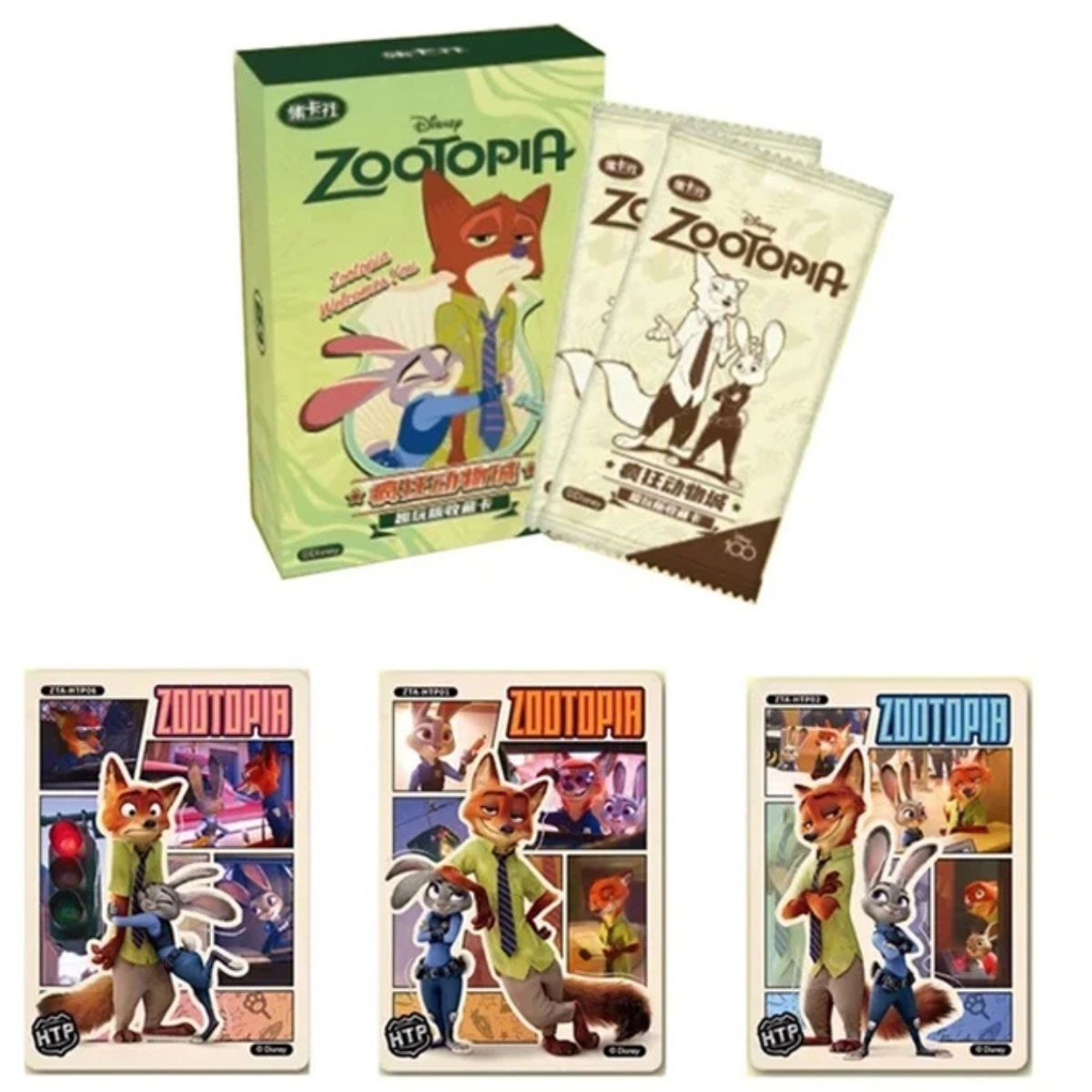 CardFun - Box of 10 Boosters - Disney: Zootopia Fun Edition - CH