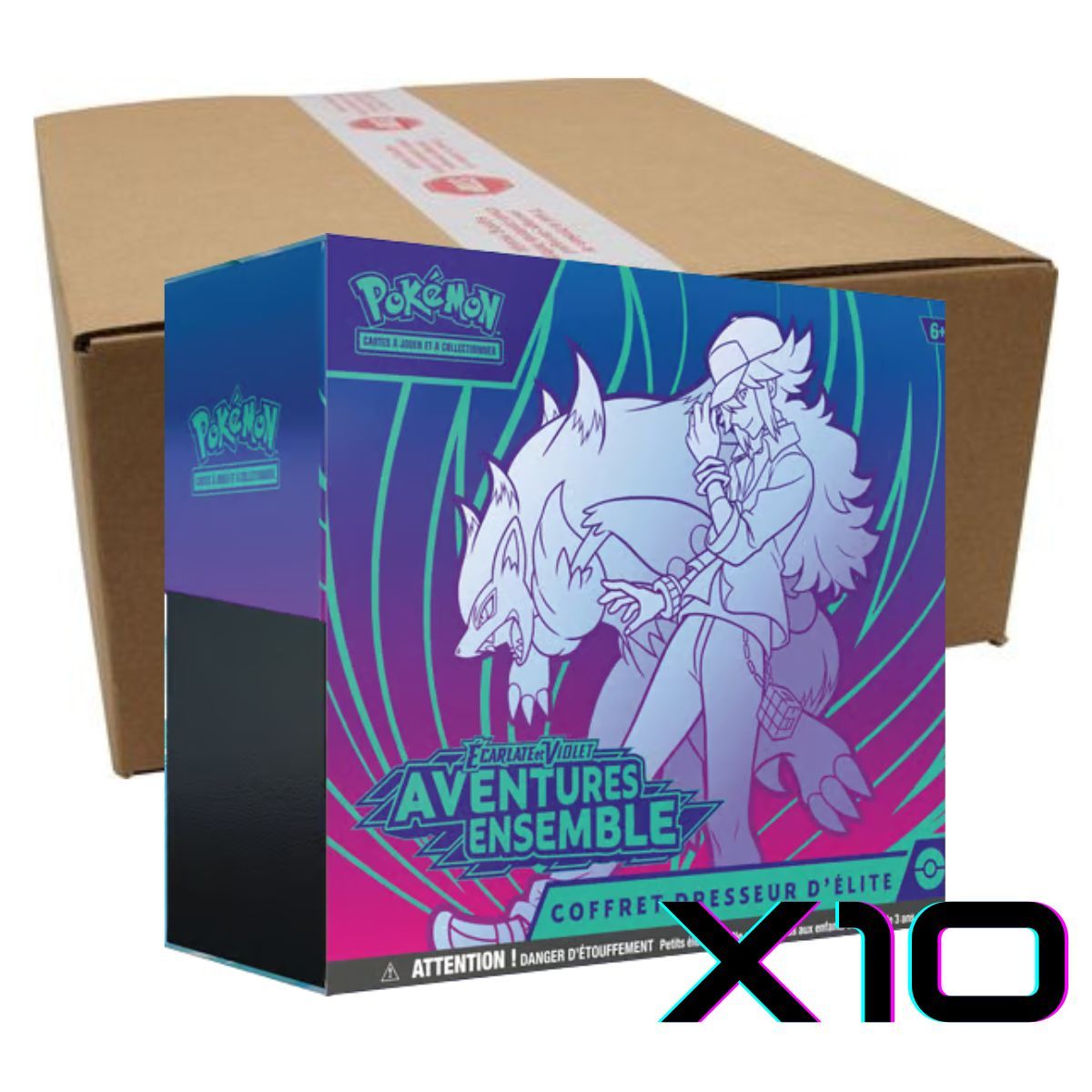 Item 10 ETB Adventures Together Box - Elite Trainer Box - Pokémon - FR - [SV9][EV09]
