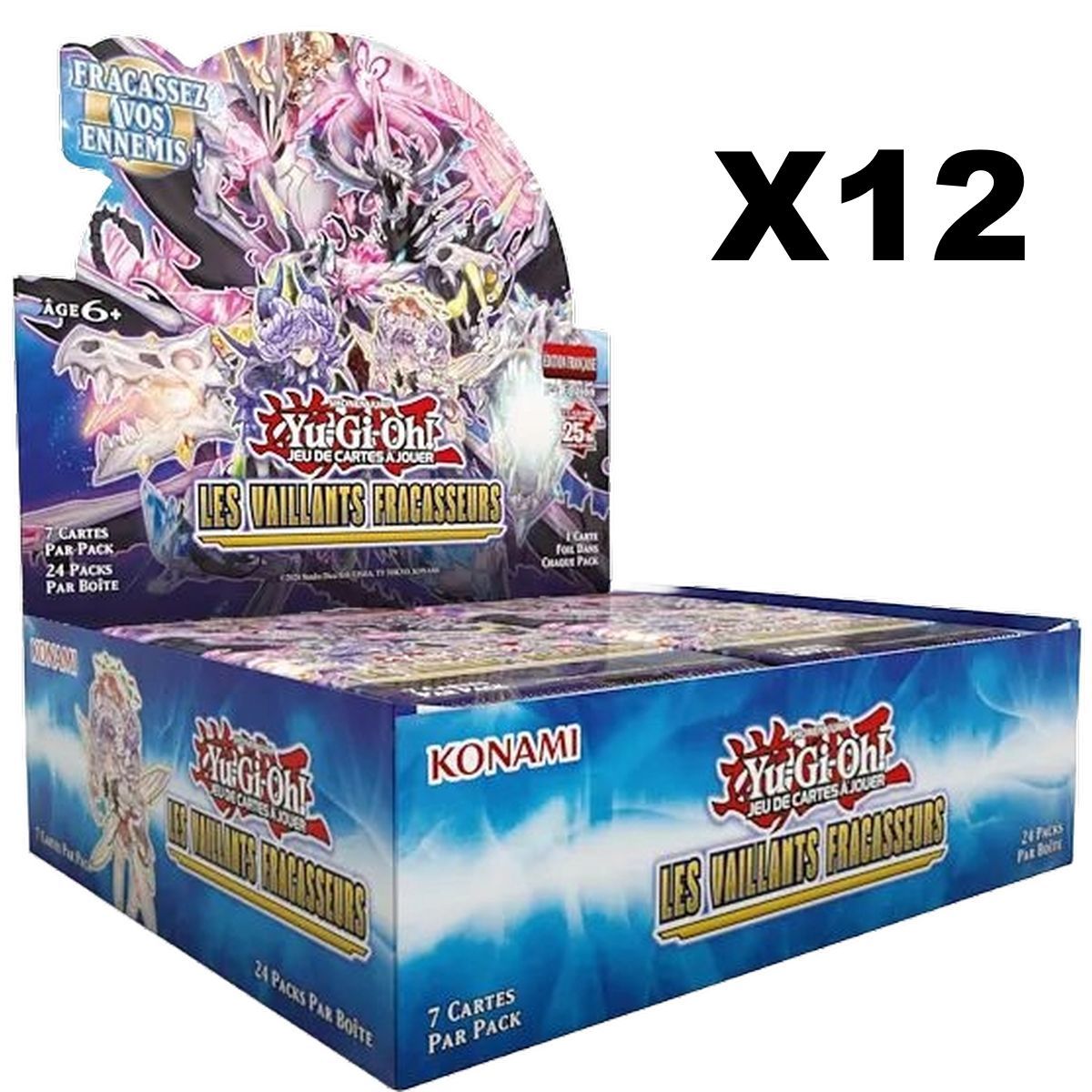 Case of 12 Booster Boxes - The Valiant Shatterers - FR - VASM-FR - 1st Print - Yu-Gi-Oh!