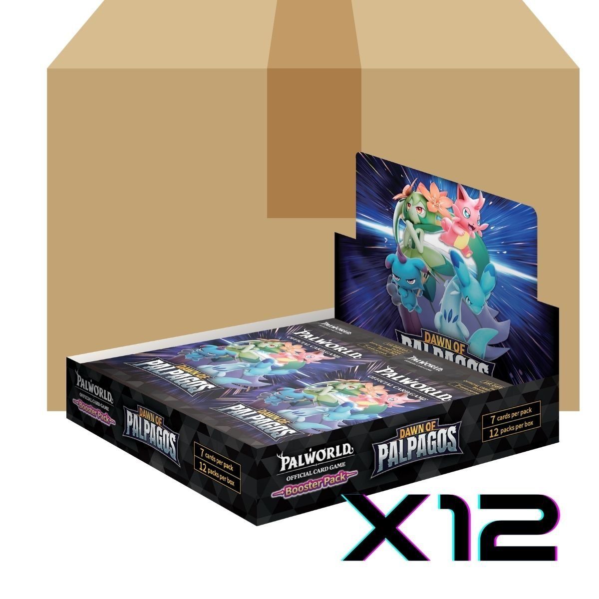 Item Case Palworld - Dawn of Palpagos (12 Displays)