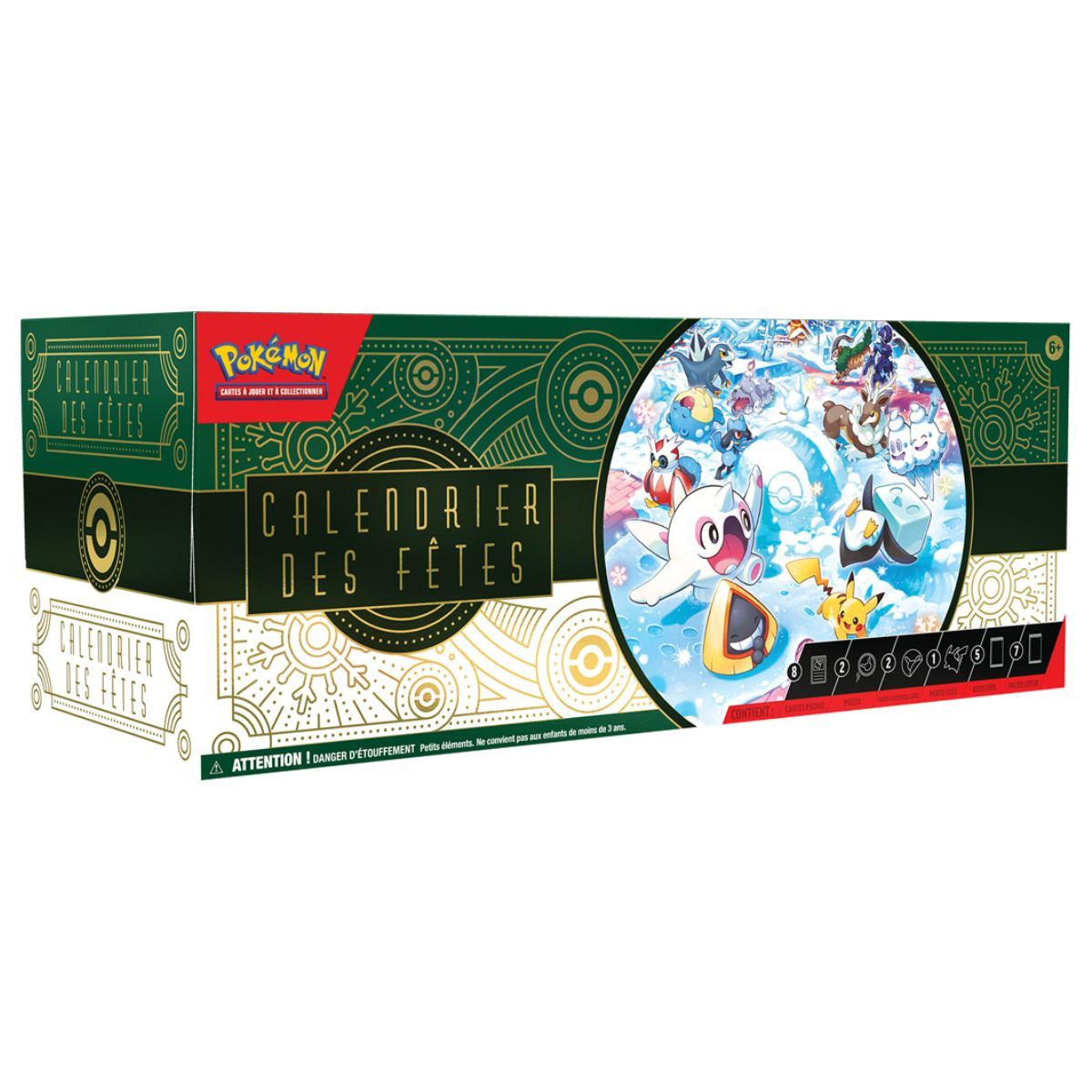 Box Set - 2024 Holiday Calendar (Advent) - Pokémon - FR