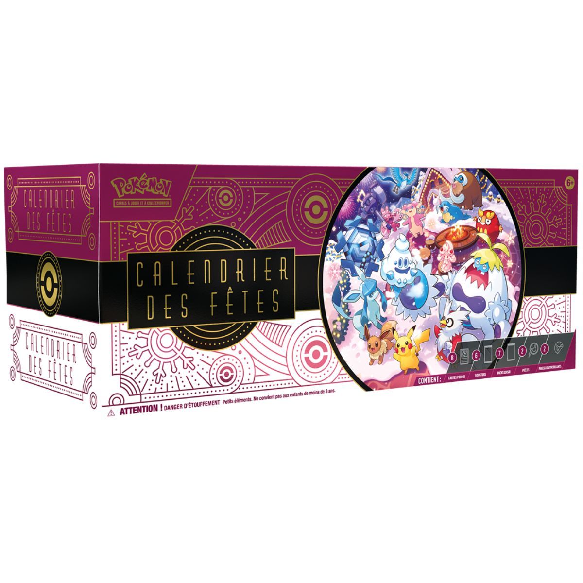 Box Set - 2025 Holiday Calendar (Advent) - Pokémon - FR