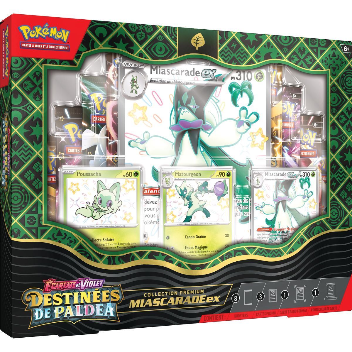 Item Premium Collection Box - Paldea's Destinies - Miascarade EX - FR - [SV4.5][EV4.5] - Pokémon