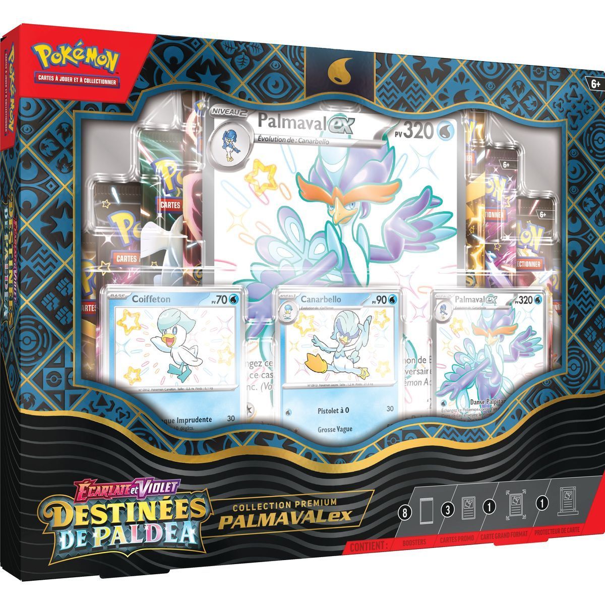 Item Premium Collection Box - Paldea's Destinies - Palmaval EX - FR - [SV4.5][EV4.5] - Pokémon