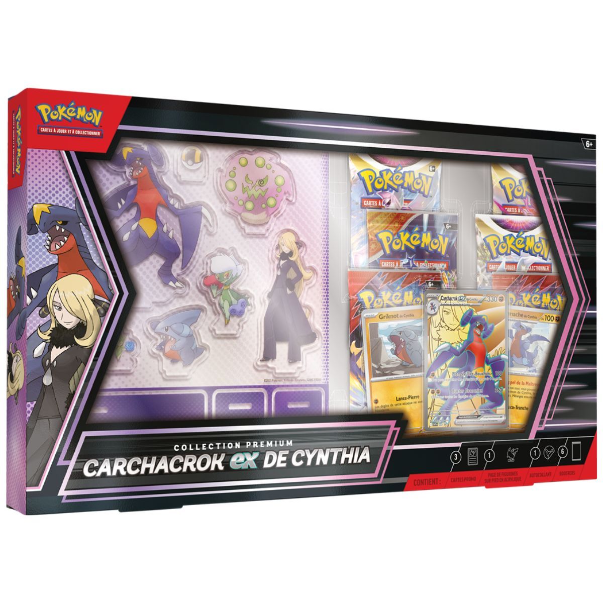 Premium Collection Box - Cynthia's Garchomp-Ex - FR - Pokémon