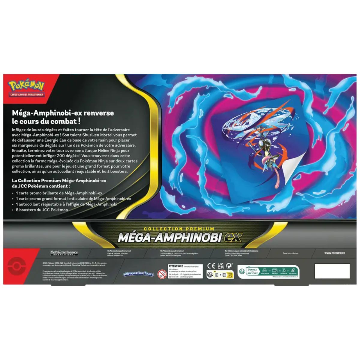Box Set - Premium Collection - Mega Zygarde EX - FR - Pokémon - MAY 2026