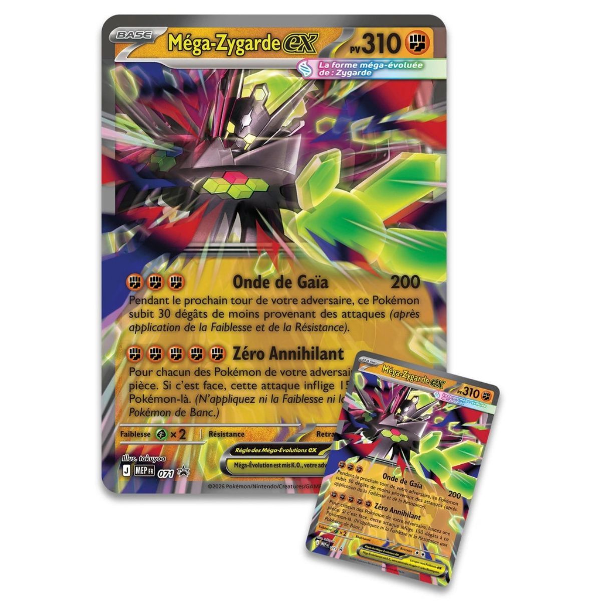 Box Set - Premium Collection - Mega Zygarde EX - FR - Pokémon - MAY 2026