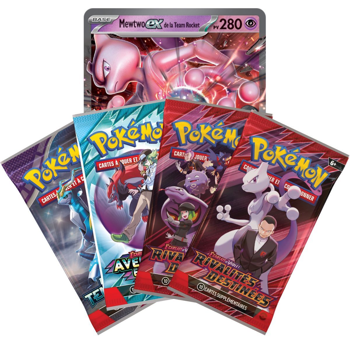 Box Set - Mewtwo-ex Team Rocket (June 25) - FR - Pokémon