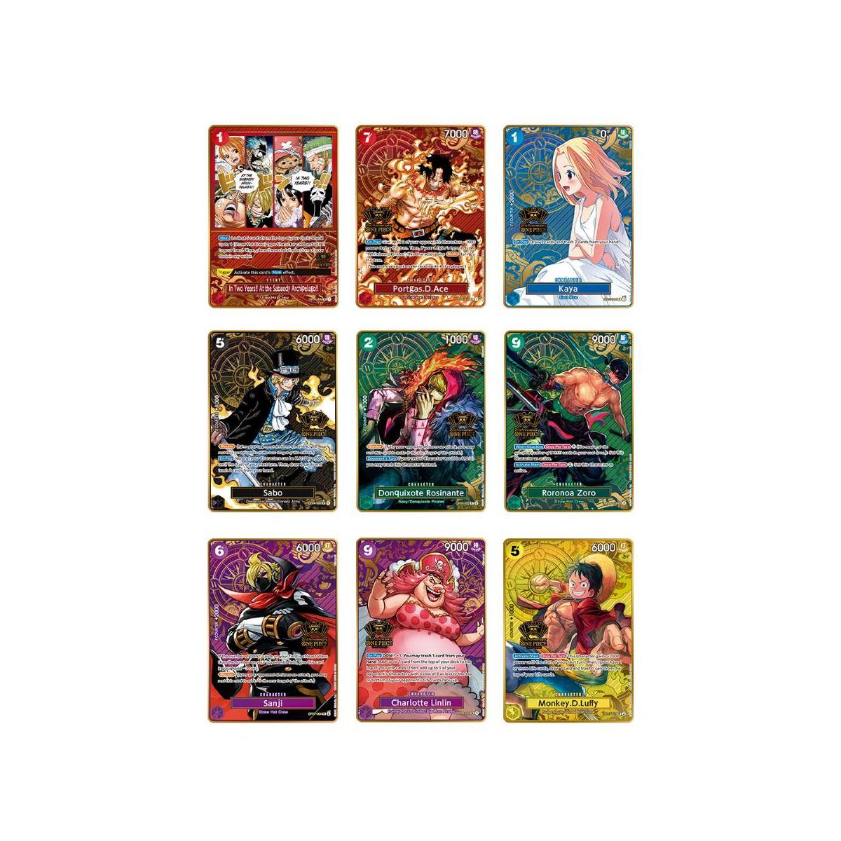 Box - One Piece - JAPANESE 2ND ANNIVERSARY SET English Version - EN