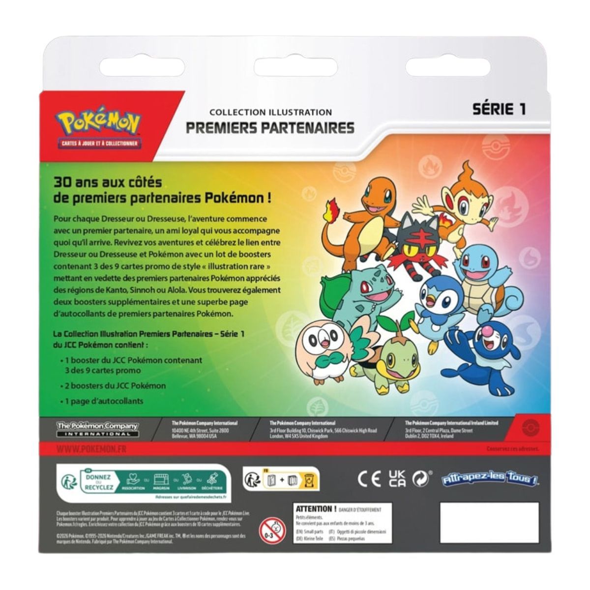 Box Set - First Partners - Illustration Collection - Series 1 - FR - Pokémon [ME01] [ME02]